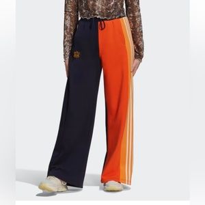 Adidas wide leg track pants